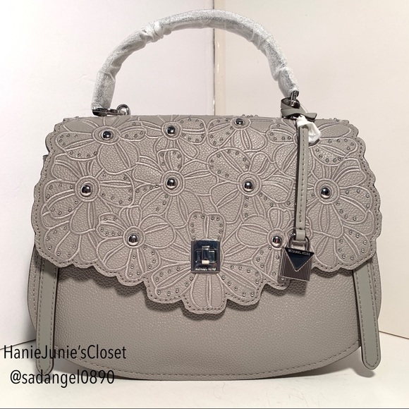 michael kors gray satchel